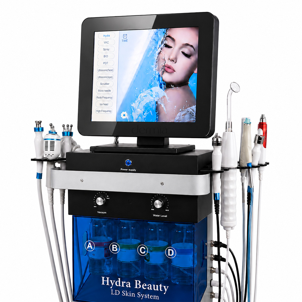 hydrabeauty-dermia-12v1-produktova-pristroj-osetrenie-tvare-02 Hydra Beauty 12v1 - kozmetický prístroj na tvárové ošetrenia – Obrázok 1