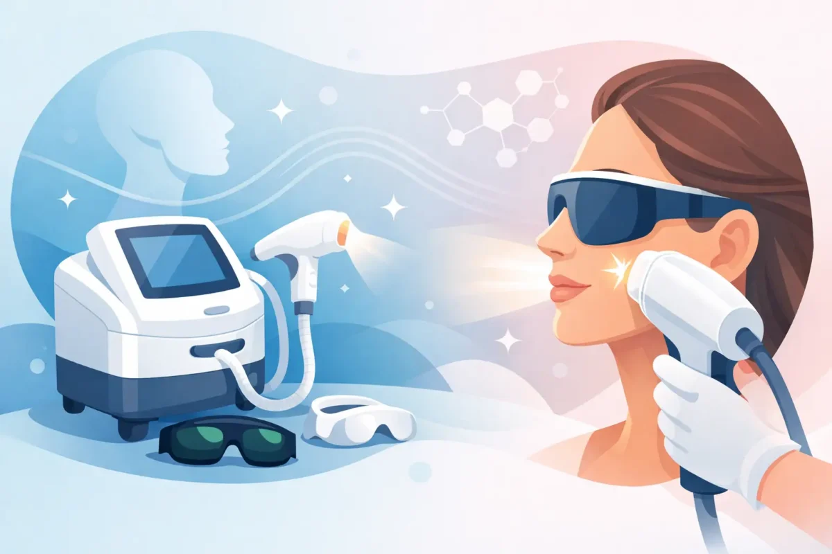 IPL prístroj na fotorejuvenizáciu v praxi