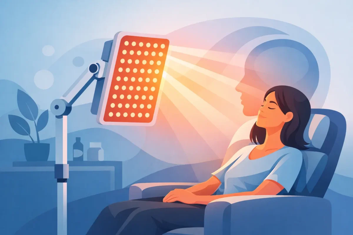 LED lampa na svetelnú terapiu v praxi