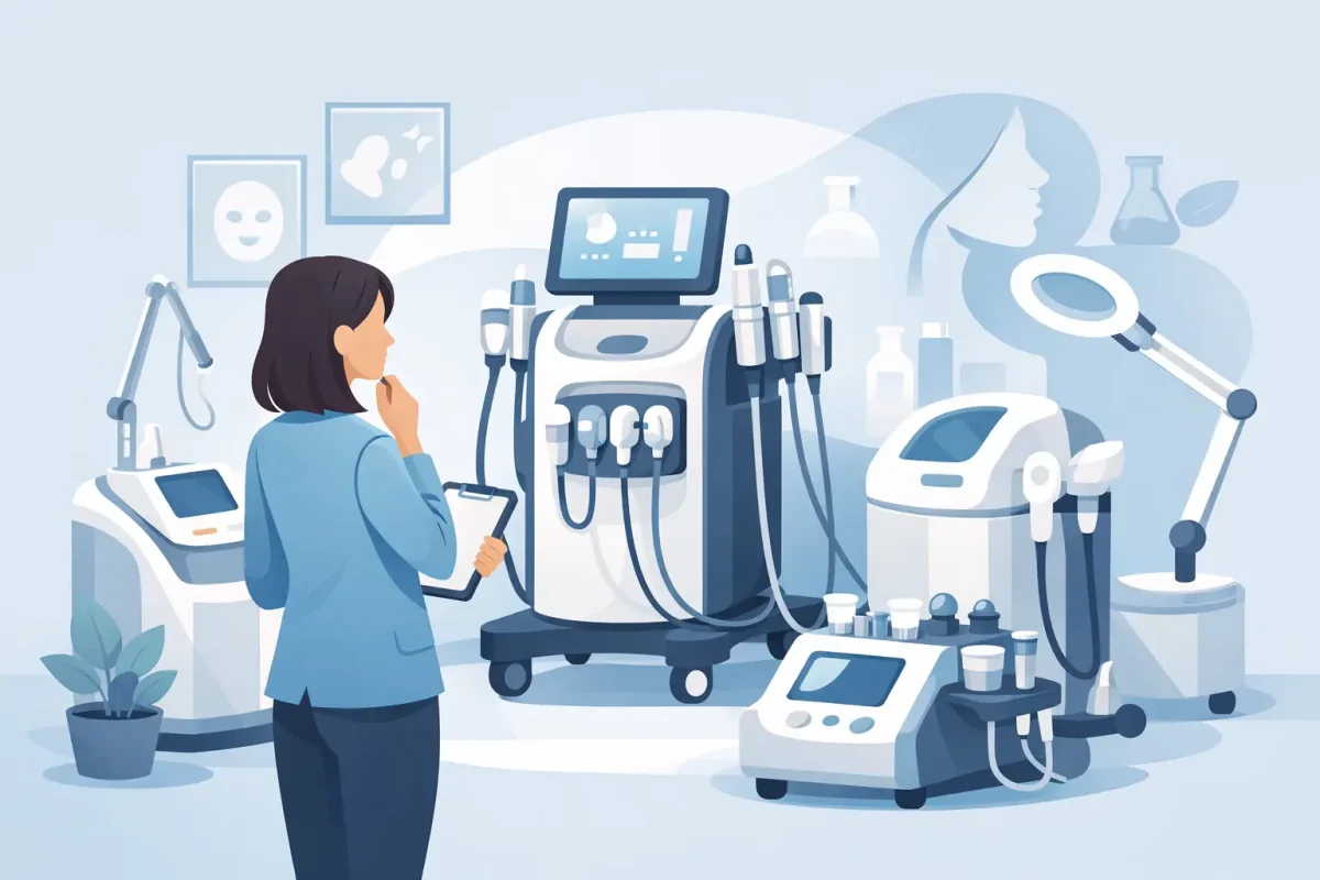 Sprievodca nákupom estetickej techniky